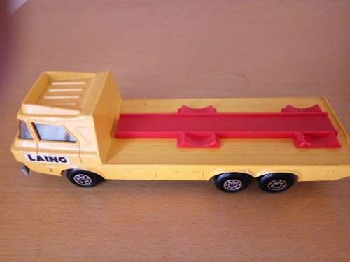 Vintage Matchbox Super Kings K-36 Construction Transporter - By Lesney
