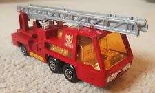 Matchbox - Super Kings - K-9 - Fire Tender - Red Fire Ladder Truck Mint