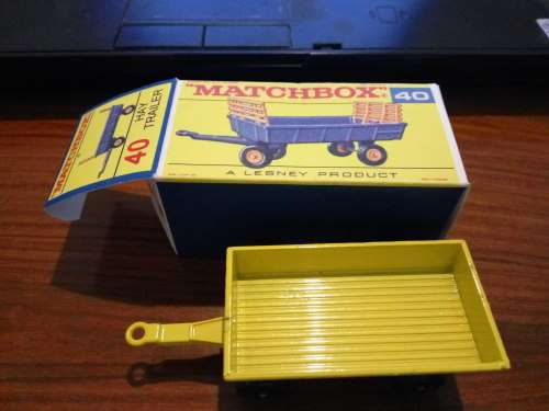 MATCHBOX LESNEY NO 40 Hay Trailer
