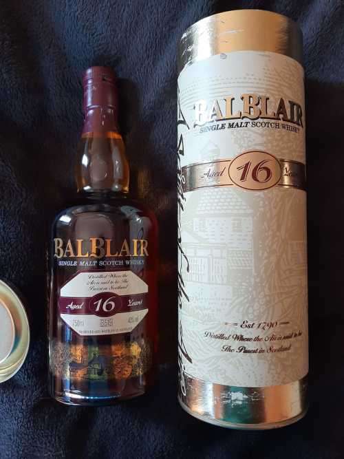 Balblair 16 year old Whisky old bottling 75ml