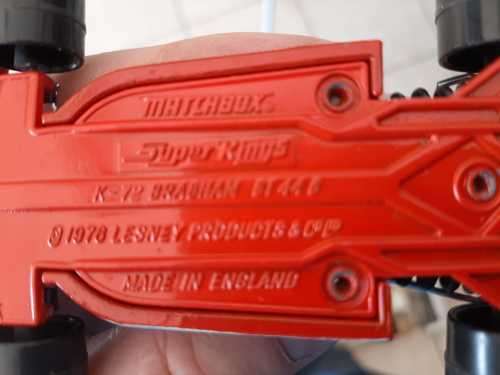 Matchbox Superkings K-72 BRABHAM BT44