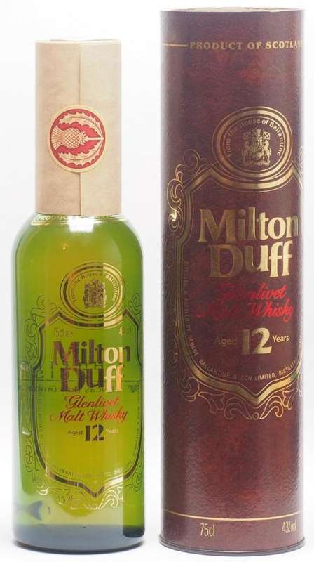 GLENLIVET-MILTONDUFF 12 YEAR OLD 75CL