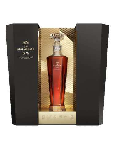 Macallan No.6 In Lalique Decanter 2016 bottle 1824 Series