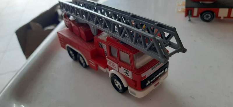 Matchbox City Fire Department Mercedes
