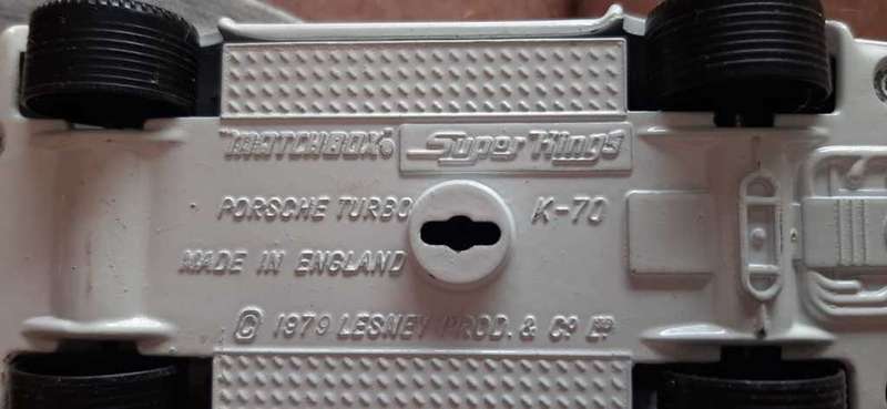 Matchbox K70 Porsche Turbo