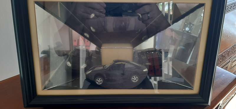 Porcshe 3D mirror car - Beautiful