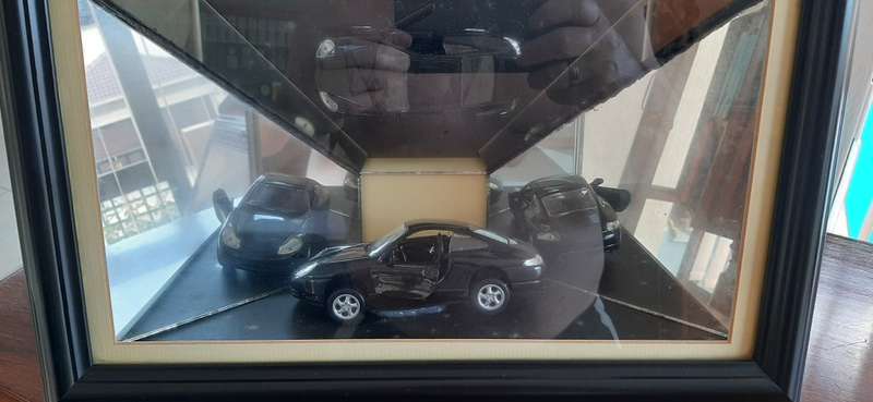 Porcshe 3D mirror car - Beautiful