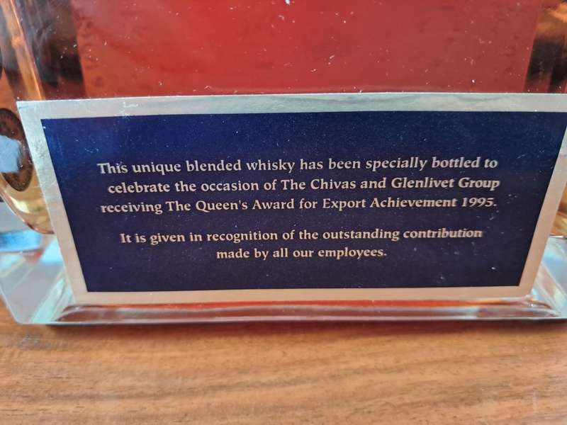 Chivas & Glenlivet Group Queens Award 1995