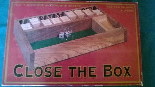 VINTAGE BOARDGAME CLOSE THE BOX