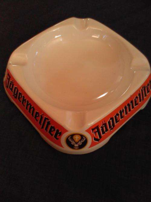 Very Large and Collectible GOEBEL Jagermeister Ashtray