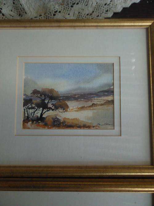 Stunning Watercolour Landscape by Renowned Artist Maureen Dixon