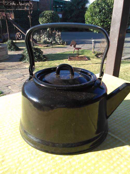 Lovely Enamel Kettle
