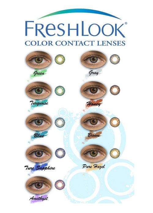 FRESHLOOK COLOR CONTACT LENSES