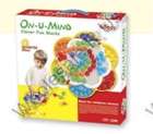Educational Toy Clever Fun Blocks Mosaic Peg Set 68pcs