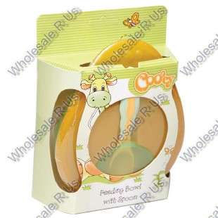Cooey Feeding Bowl And Lid With Spoon And Lid