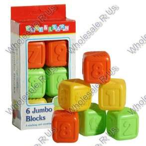 Play And Learn Colourful Jumbo Blocks