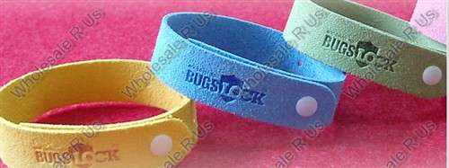 Bugs Lock Mosquito Eliminator Repellant Arm Or Ankle Bands Re-Usable