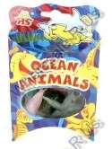 Mini Animal Set Ocean Animals Creatures Blue Box