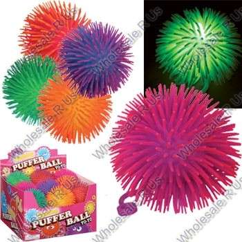 Flashing Yo Yo Puffer Ball