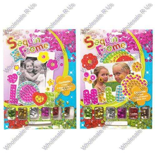 Sequin Frame Kids Art & Crafts