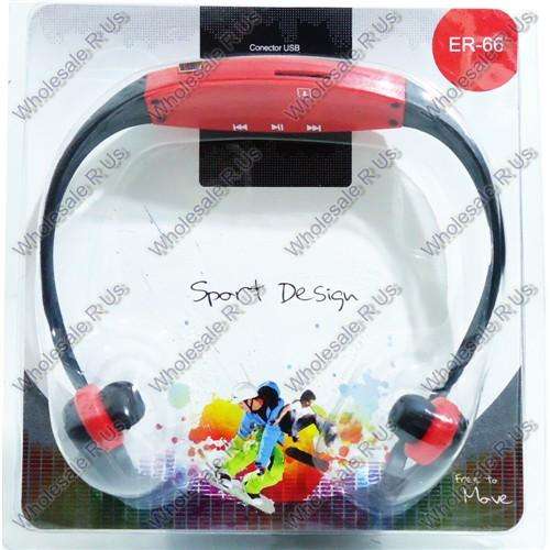 MP3 Music Player Sports Neckband Earphones Headset