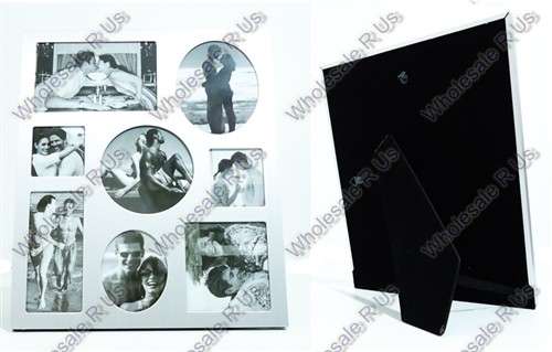 Eight Opening Desktop And Hanging Collage Photo Frame