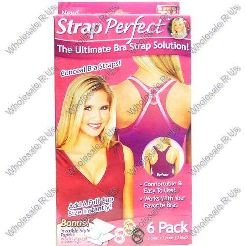 Strap Perfect The Ultimate Bra Strap Solution 6 Pack
