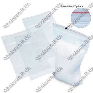 Zip Lock Sealing Lunch Office Packaging Bags 9cm X 13cm