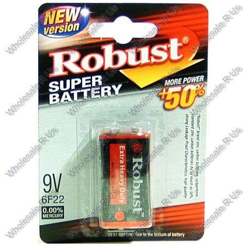 Robust Super Zinc Carbon 9V Battery Batteries Pir Sensor
