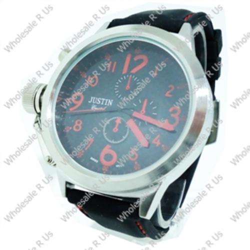 Gents Watch - Black & Red