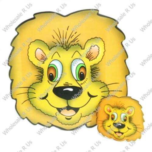 Table Mates - Kids Placemats and Matching Coasters Set of 4 Lion