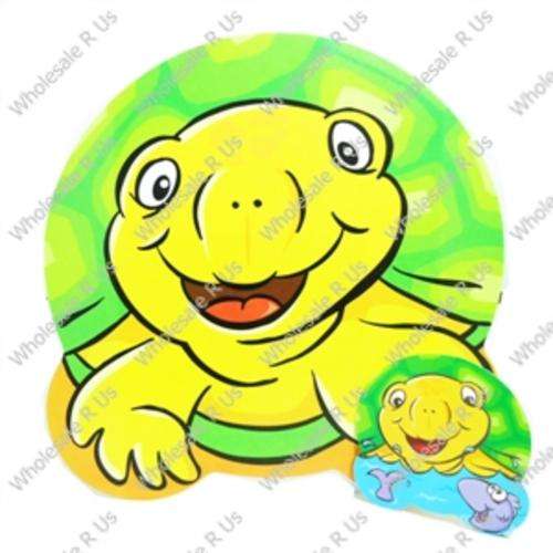 Table Mates - Kids Placemats and Matching Coasters Set of 4 Turtle