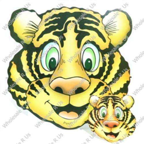 Table Mates - Kids Placemats and Matching Coasters Set of 4 Tiger