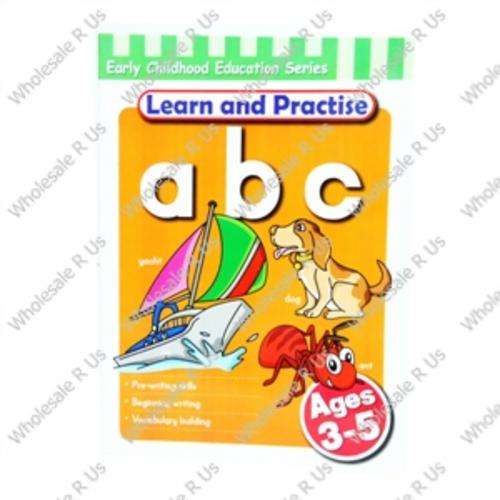 Early Childhood Education Learn and Practice Workbook - Lower Case ABC&#39;s