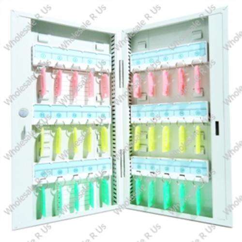 Key Safe Steel Lockable Key Cabinet Holds 30 Keys