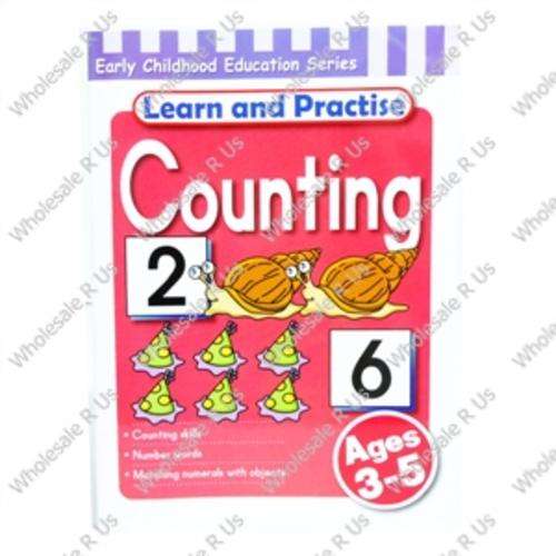 Early Childhood Education Learn and Practice Workbook - Counting