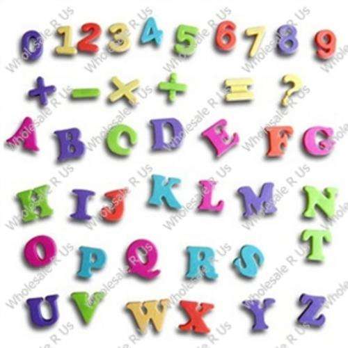 Educational Magnetic Alphabet Numbers And Operation Signs