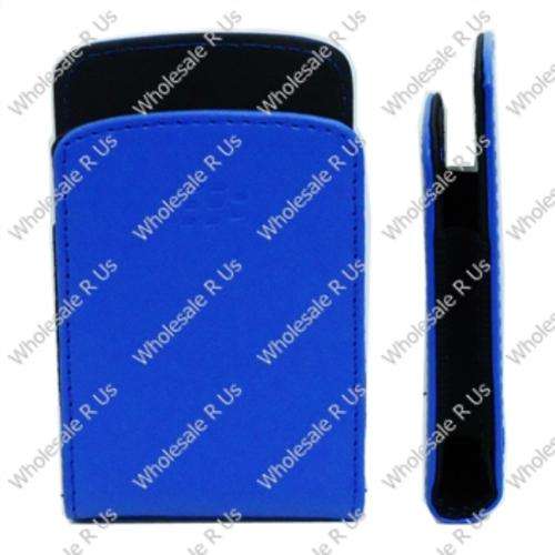BlackBerry Curve 8520 Magnetic Pocket Pouch Case Pocket Holster Sleeve - Navy