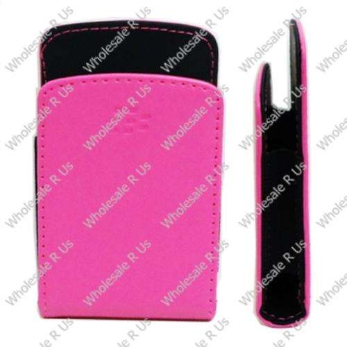 BlackBerry Curve 8520 Magnetic Pocket Pouch Case Pocket Holster Sleeve - Pink