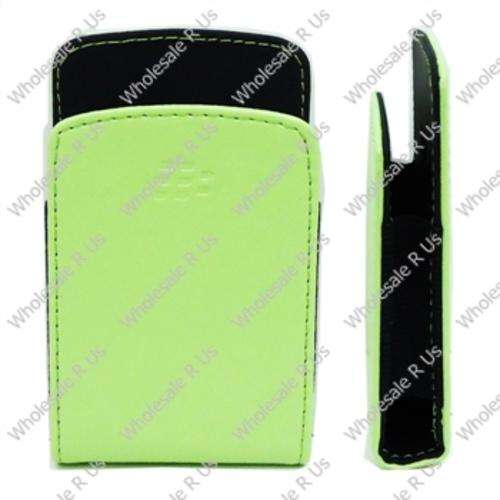 BlackBerry Torch 9800 Magnetic Pocket Pouch Case Pocket Holster Sleeve - Green