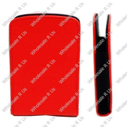 BlackBerry Torch 9800 Magnetic Pocket Pouch Case Pocket Holster Sleeve - Red