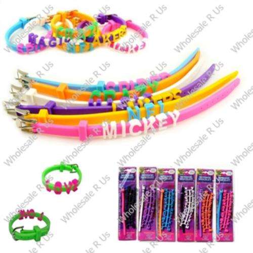 Message Bracelet with Alphabet Beads & Shapes