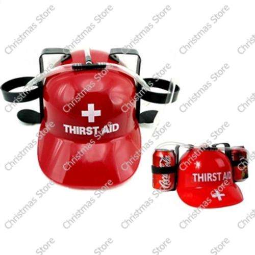 Hands Free Drinking Helmet Hard Hat