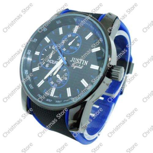 Gents Wrist Watch Black Blue