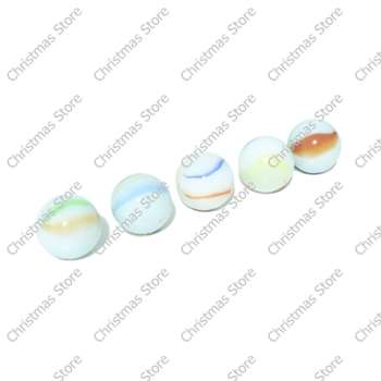 Smokies Player Marbles 3 Color Mixed  Glass Spherical Playing Marbles 50&#39;s