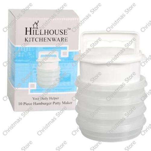 Stackable Hamburger Patty Press Set