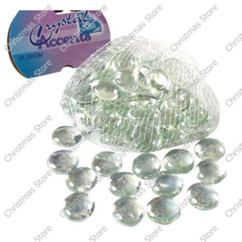 Glass Pebbles Bag of 250g Pearl
