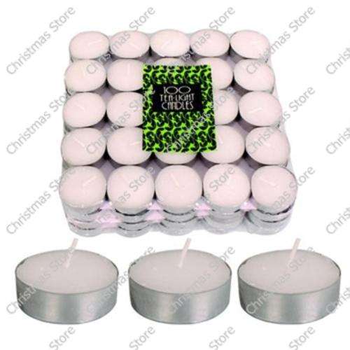 Tea Light Candles 100 Pack