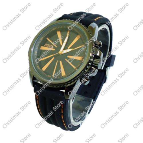 Gents Watch - Black Orange