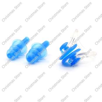 Silicone Ear Plugs and Nose Plug Set